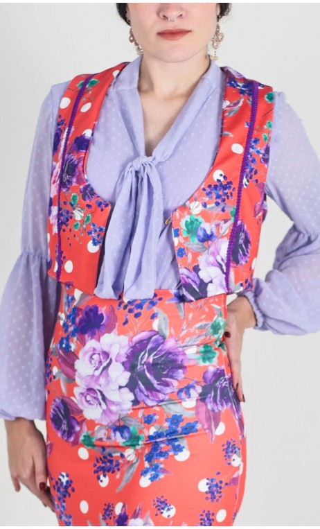 Mini-colete Georgia Floral