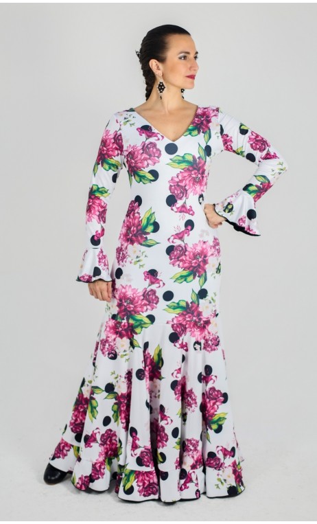 Salamanca Godet Long Dress