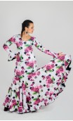 Salamanca Godet Long Dress