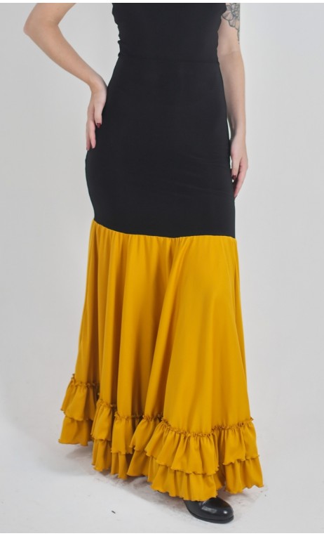 Godet Petticoat w/Ruffles