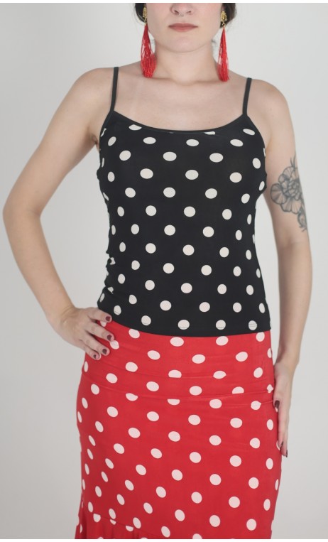 Top Estampado con Tirantes