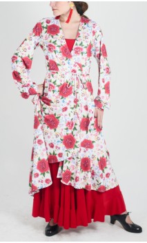 Floral Print Overdress