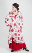 Floral Print Overdress