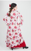 Floral Print Overdress