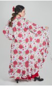 Sobrevestido Floral Blanco
