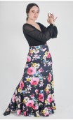 Falda Flamenca Lupita Godet