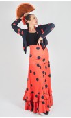 Polka-Dots Mini-Blazer