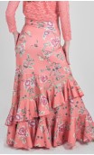 Saia Flamenca Floral Maite