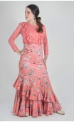 Falda Flamenco Floral Maite
