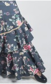 Saia Flamenca Floral Maite