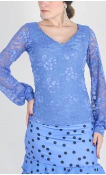 Blusa Dulce Lisa con Manga de Gasa