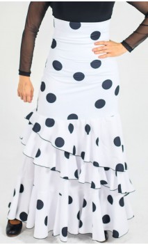 Falda Flamenco Floral Maite