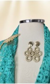 Conjunto Xale, Brincos e Peineta