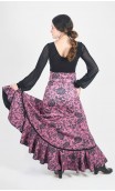 Falda Flamenco Manilla Floral