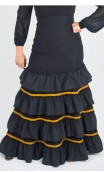 Tanya 4 Ruffles Long-Skirt