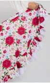 Falda Flamenca Estampada Extra Godet