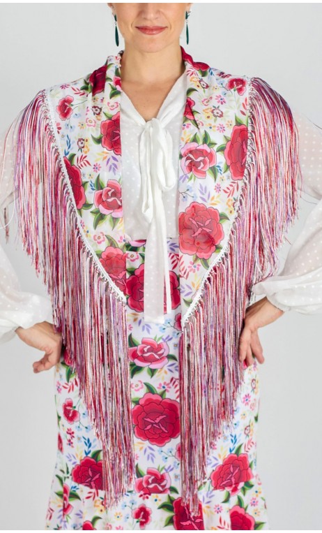 Flamenco Shawl w/Fringe