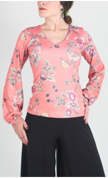 Blusa Luna con Flores