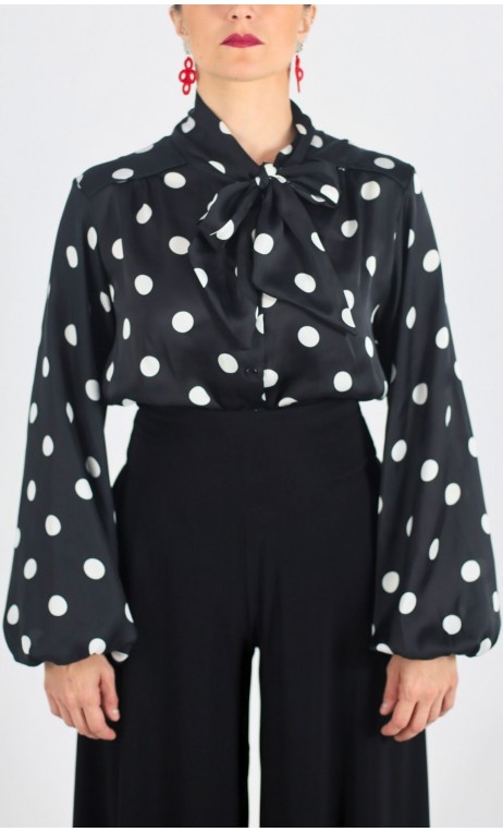 Camisa-Colant Carmela Cetim Estampado