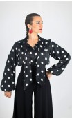 Camisa-Colant Carmela Cetim Estampado