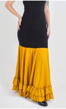 Godet Petticoat w/Ruffles