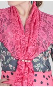Pañuelo de Encajes c/Volante