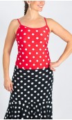 Printed Strap Top