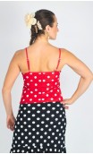 Printed Strap Top