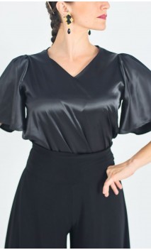 Blusa Alba de Cetim