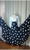 Falda Flamenco Pilar 2 Volantes Estampada