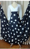 Falda Flamenco Pilar 2 Volantes Estampada