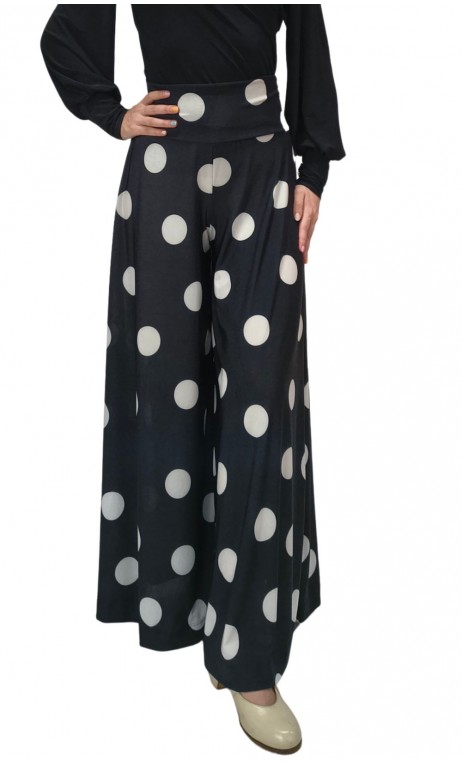 Calça Pantalona Paloma de Bolas