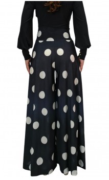 Calça Pantalona Paloma de Bolas