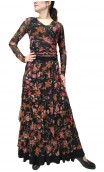 Olga Printed Tulle Bolero