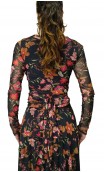 Olga Printed Tulle Bolero