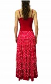 Simone Flamenco Skirt 7 Tulle Ruffles