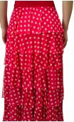 Simone Flamenco Skirt 7 Tulle Ruffles