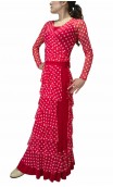 Simone Flamenco Skirt 7 Tulle Ruffles