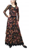 Simone Flamenco Skirt 7 Tulle Ruffles