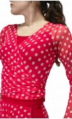 Bolero Olga de Tule Bolinhas