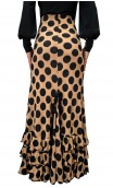Falda Flamenca Estampada c/Volantes