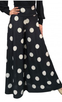 Calça Pantalona Paloma de Bolas