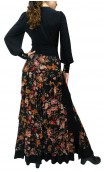 Falda Flamenca Simone 7 Volantes de Túl