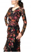 Bolero Olga de Tule Estampado