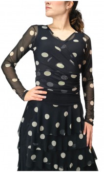Olga Polka-Dots Tulle Bolero