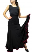 Falda Flamenca Luiza Extra Godet