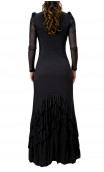 Vestido Rita de Tule c/ Babados
