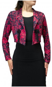 Jaquetita Bruna Estampada