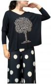 Blusa Vera Árbol Flamenca