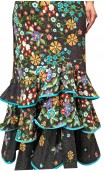 Printed Eva Long-Skirt